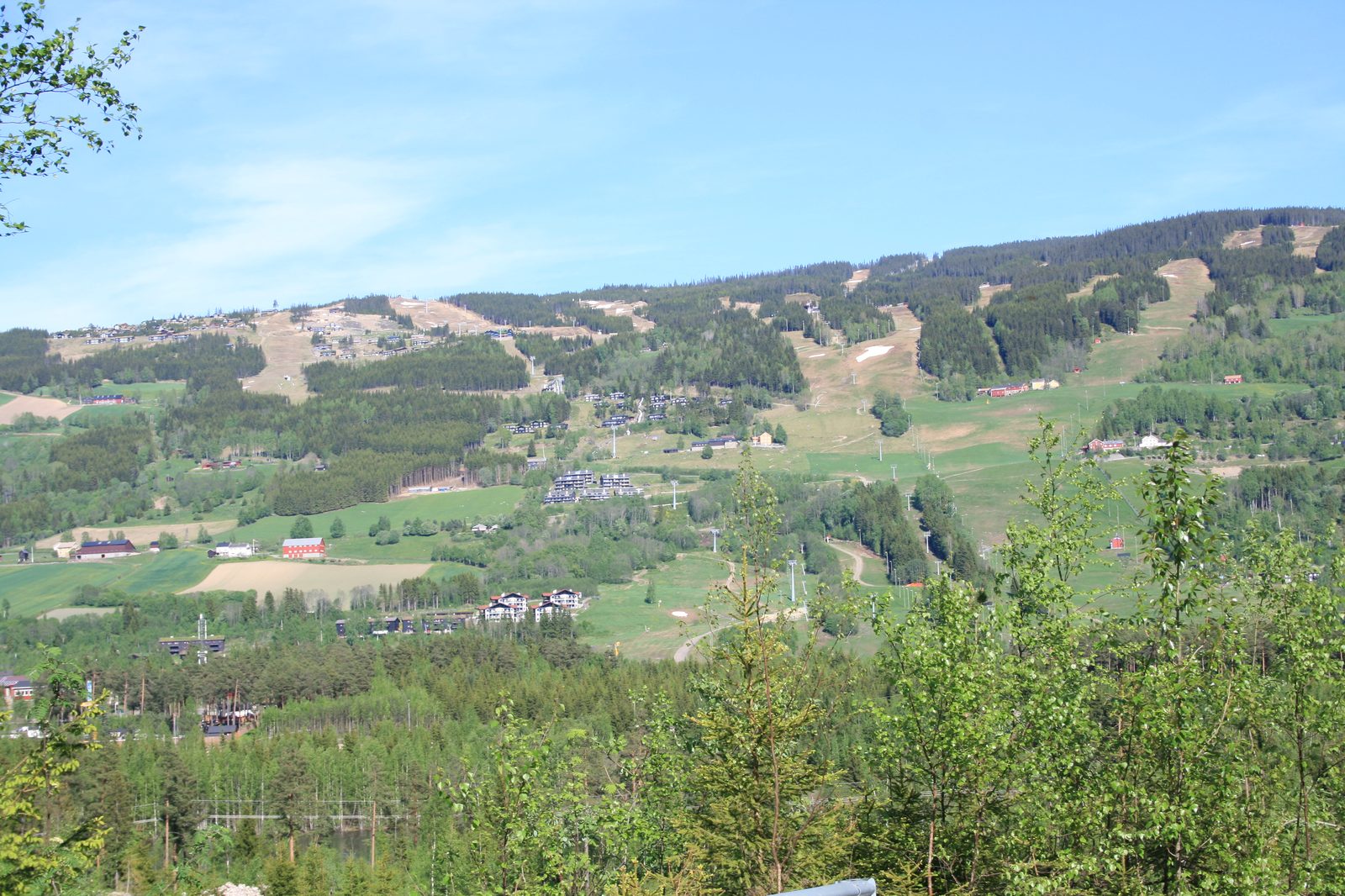 Hafjell alpinanlegg i Øyer — vert for Hafjell Bike Park med gondol og downhill-traseer over 25 km