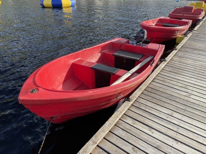 Garvikstrondi Camping ved vestbredden av Seljordsvatnet i Telemark