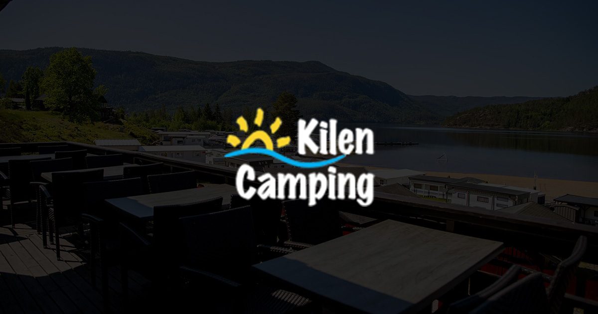 Kilen Camping ved Flåvatn med sandstrand og brygge i Seljord, Telemark