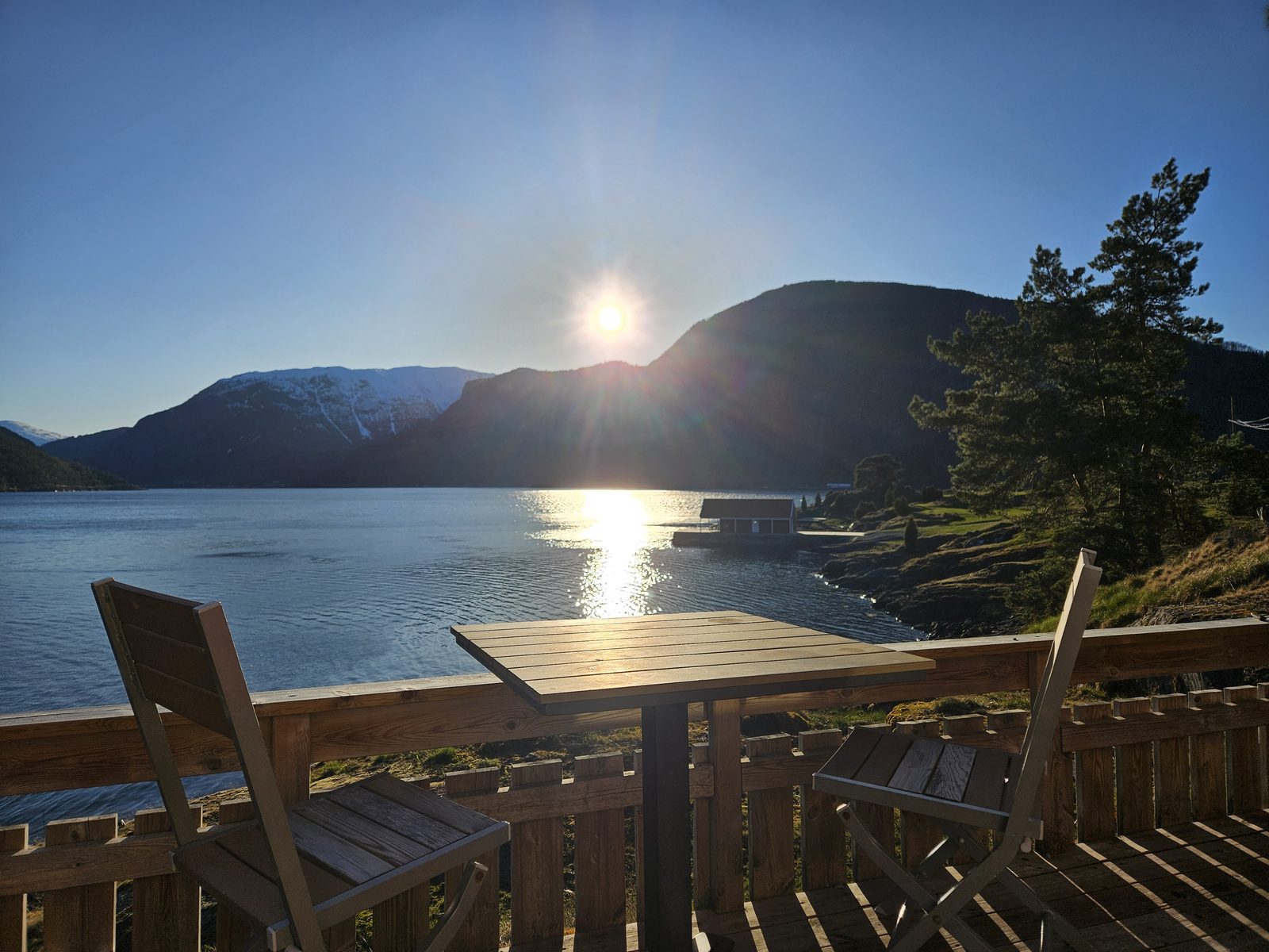 Kjørnes Camping – oversikt over området