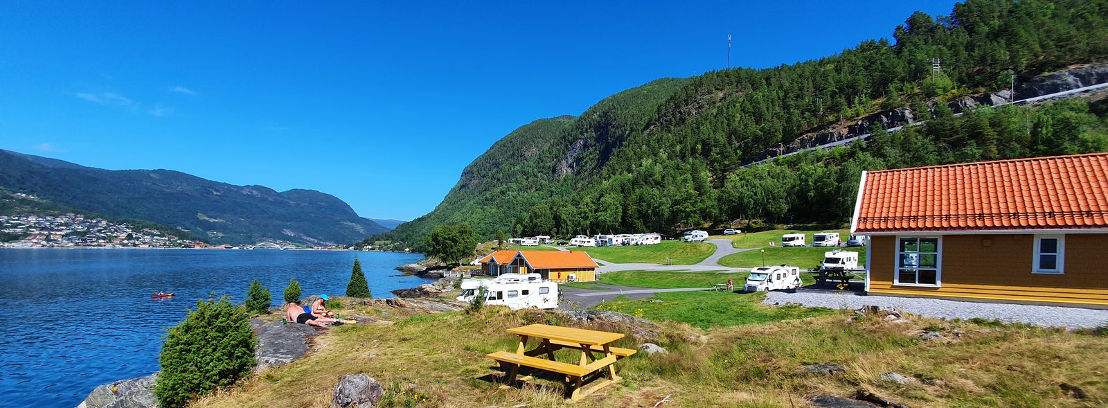Kjørnes Camping – fasiliteter og uteområde