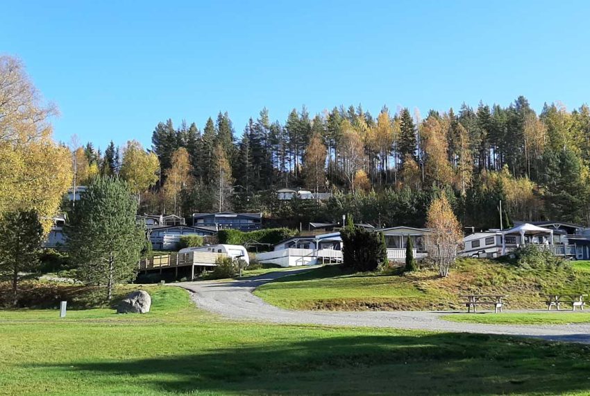 Sigernessjøen Familiecamping ved innsjøen i Granli utenfor Kongsvinger