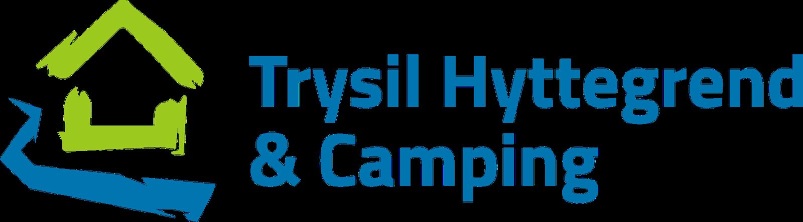 Trysil Hyttegrend & Camping ved Øråneset langs Trysilelva, med utsikt mot Trysilfjellet i bakgrunnen