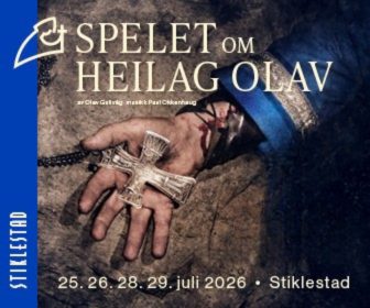 Spelet om Heilag Olav på det utendørs amfiet på Stiklestad