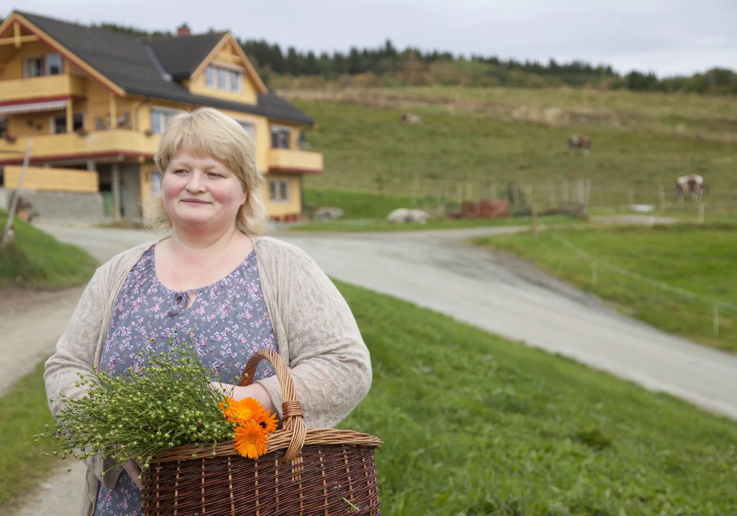 Berge Gård i Selbu med tradisjonsmat og hudpleie