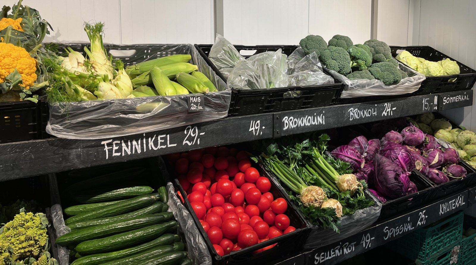 Bilde fra Fredheim Gårdsutsalg