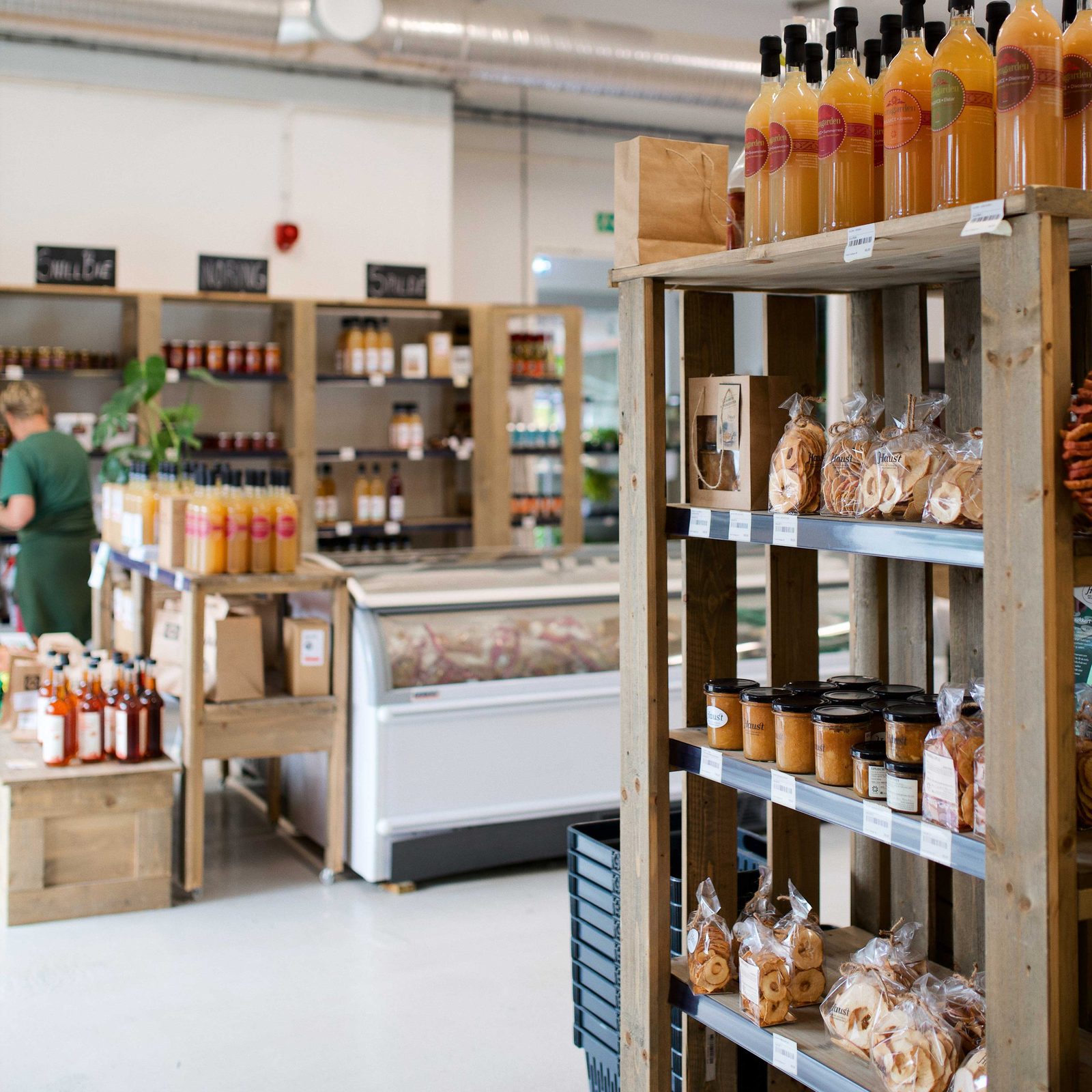 Bilde fra Gardsmatbutikken Øystese