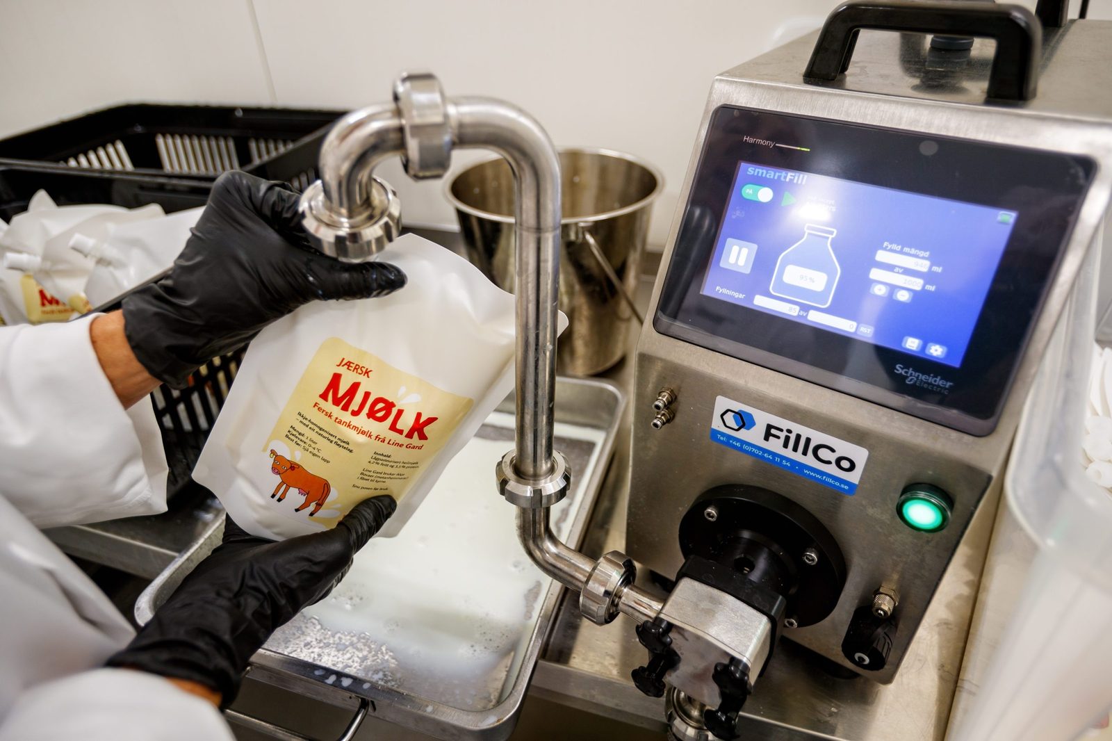 Lavpasteurisert melk og egne gryn — foto 5
