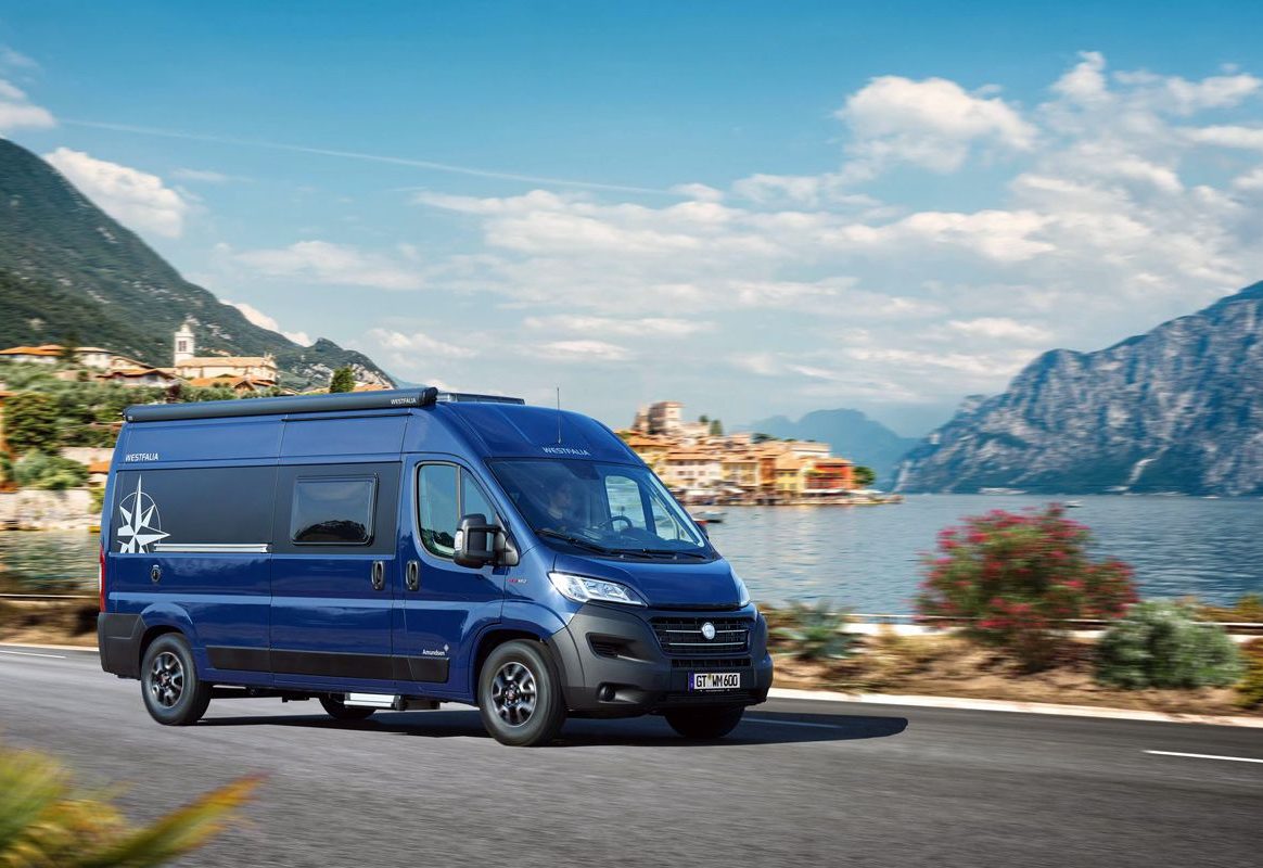 Westfalia Amundsen 600 D kassebobil på Fiat Ducato sett fra siden